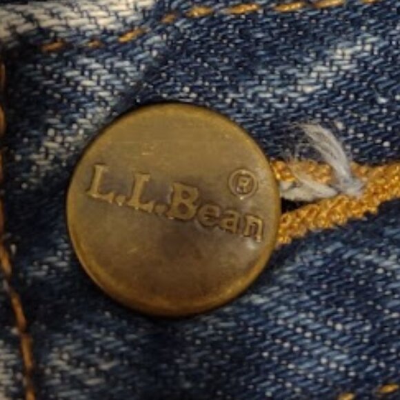 L.L. BEAN RELAXED FIT 5 POCKET MENS JEANS ALL COTTON NO BRAND/CARE TAGS 30 X 26 - Picture 8 of 9